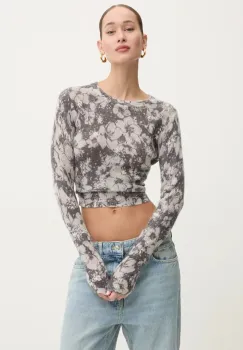 Moschino Jeans pulover de lana femei, culoarea gri, light, A0918 8704 imagine