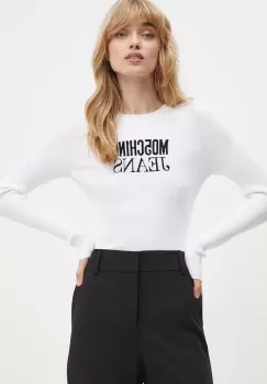 Moschino Jeans pulover femei, culoarea bej, light, 0926.8205 imagine