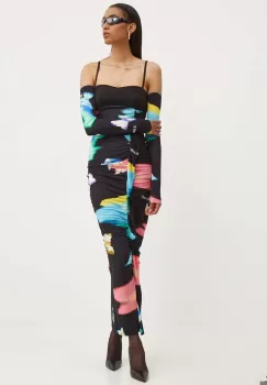 Moschino Jeans rochie maxi, mulata, 0439.8240 imagine