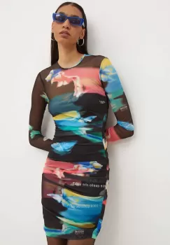 Moschino Jeans rochie mini, mulata, 0444.8241 imagine