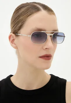 Moschino ochelari de soare culoarea argintiu, MOS198/S imagine