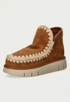 Mou  Eskimo Bounce Sneaker cizme de zapada pentru femei din piele intoarsa imagine