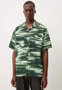 MSGM camasa din bumbac barbati, culoarea verde, regular, 3740ME12.247550 imagine