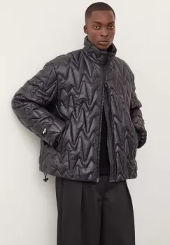 MSGM geaca barbati, culoarea negru, de iarna, 3740MH05.247532 imagine