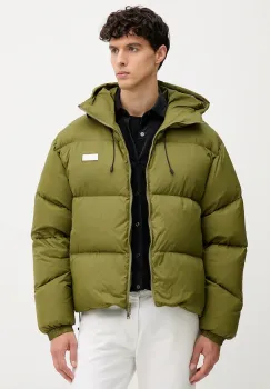 MSGM geaca de puf culoarea verde, de iarna, 3940MH08.257623 imagine