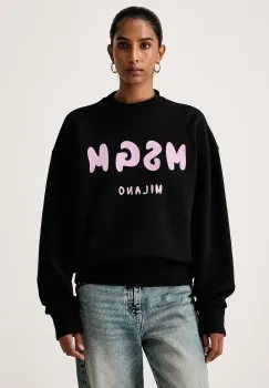 MSGM  hanorac cu gluga pentru femei din bumbac imagine