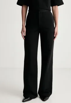 MSGM  pantaloni pentru femei din bumbac imagine