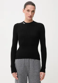 MSGM pulover culoarea negru, cu turtleneck, 3941MDM217.257784 imagine