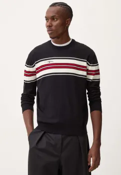 MSGM pulover de lana barbati, culoarea negru, light, 3740MM208.247594 imagine