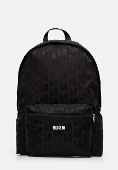 MSGM rucsac barbati, culoarea negru, mare, modelator, 3740MZ38.640 imagine