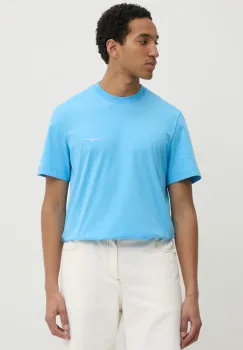 MSGM tricou din bumbac barbati, neted, 3840MM141.257002 imagine