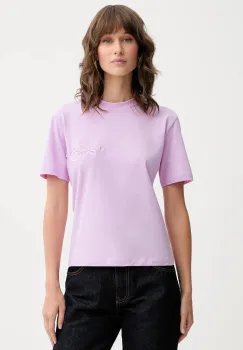 MSGM tricou din bumbac culoarea roz, 3941MDM81.257798 imagine