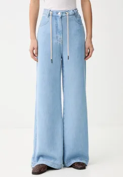 MUNTHE blugi wide leg de dama OBEY imagine