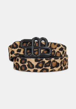 MUNTHE curea din piele intoarsa MATTER culoarea maro, 252190025250 imagine