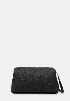 MUNTHE geanta de piele FOLUKE culoarea negru, 251192525152 imagine