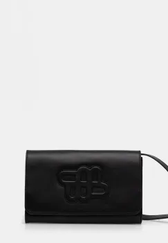 MUNTHE geanta de piele FONCHO culoarea negru, 251192325153 imagine