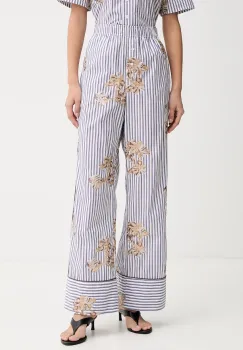 MUNTHE pantaloni pentru femei, din bumbac NIKITA imagine