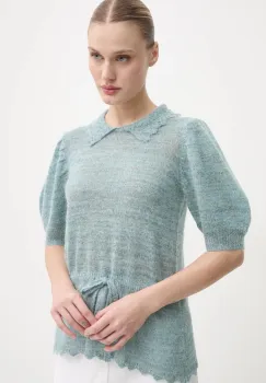 MUNTHE pulover de lana SALCA femei, light, 244160924473 imagine