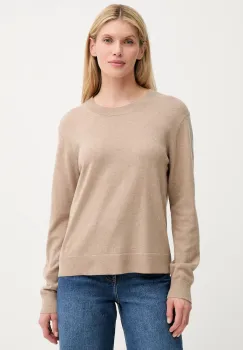 MUNTHE pulover de lana SWELINA culoarea bej, light, 247161924774 imagine