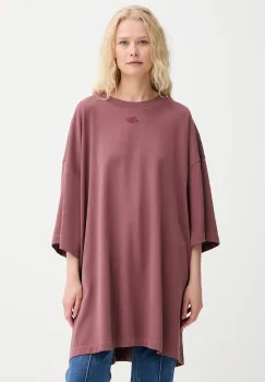 MUNTHE tricou din bumbac LIPPINI culoarea portocaliu, 253111925365 imagine
