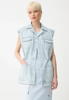 MUNTHE vesta de blugi USAMI de tranzitie, 255151225502 imagine