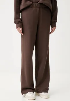 MUUV. pantaloni de trening MUUV..x.Answear culoarea maro, uni imagine
