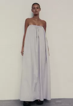 MUUV. rochie NEALE culoarea negru, midi, evazati imagine