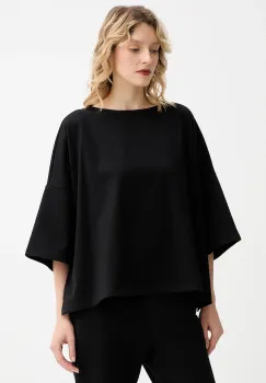 MUUV. tricou din bumbac MUUV. x Answear culoarea negru imagine