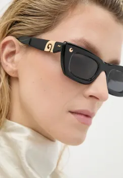 Nanushka ochelari de soare LONDYN culoarea negru, NU24PFSG00399 imagine