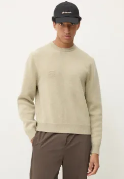 Nanushka pulover de lana STONO barbati, culoarea verde, NM24PFSW00372 imagine