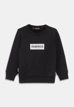 Napapijri bluza copii B-CHAMOIS C culoarea negru, cu imprimeu, NP0A4HY30411 imagine