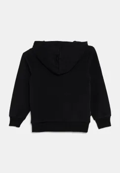 Napapijri bluza copii BALIS H culoarea negru, cu gluga, neted, NP0A4GMR0411 imagine
