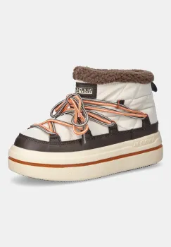 Napapijri cizme de iarna F5GLACIER02/NYP culoarea bej, NP0A892U NB7 imagine