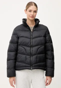 Napapijri geaca A-Ega culoarea negru, de tranzitie, NP0A88XD9411 imagine