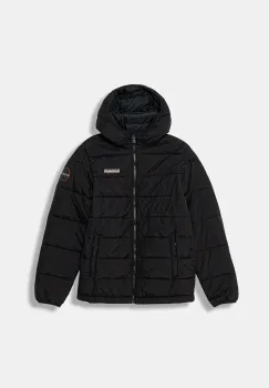 Napapijri geaca copii A-GESAR culoarea negru, NP0A891I9411 imagine