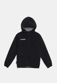 Napapijri geaca copii A-SCOTT culoarea negru, NP0A4HJR0411 imagine