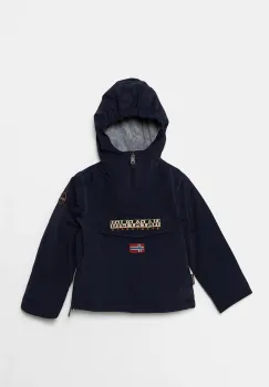 Napapijri geaca copii RAINFOREST WI 2 culoarea albastru marin, NP0A4HHK1761 imagine