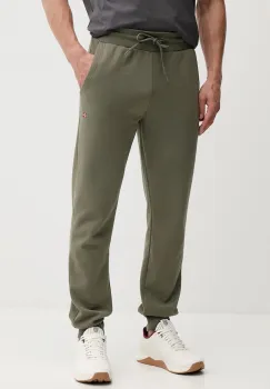 Napapijri pantaloni de trening Malis culoarea verde, uni, NP0A4GBKG0A1 imagine
