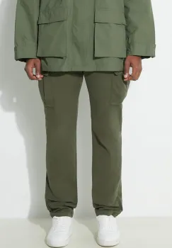Napapijri pantaloni M-Yasuni Sl barbati, culoarea verde, cu fason cargo, NP0A4H1GGE41 imagine