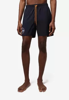Napapijri pantaloni scurti de baie barbati, culoarea albastru marin, neted NA4G5C.176-176 imagine