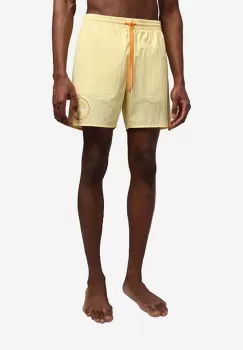 Napapijri pantaloni scurti de baie barbati, culoarea galben, neted NA4G5C.YB5-YB5 imagine