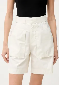 Napapijri pantaloni scurti de dama din bumbac LUCIDUM imagine