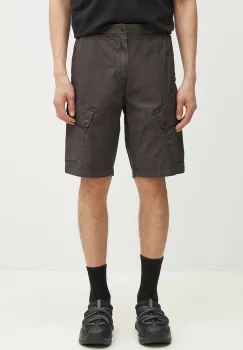 Napapijri pantaloni scurti N-Senio barbati, culoarea maro, NP0A4IME9411 imagine