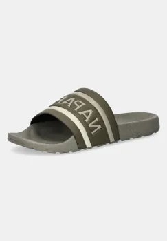 Napapijri papuci STREAM barbati, culoarea verde, NP0A4IQV.GF2 imagine