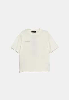 Napapijri tricou de bumbac pentru copii S-INOT culoarea bej, cu imprimeu, NP0A891F2061 imagine