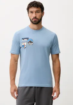 Napapijri tricou din bumbac S-Montepiana cu imprimeu, NP0A88SVI841 imagine