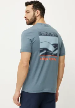 Napapijri tricou din bumbac S-Sovana barbati, cu imprimeu, NP0A4IE4G1Y1 imagine