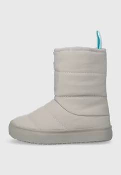 Native cizme de iarna copii Chamonix culoarea gri imagine