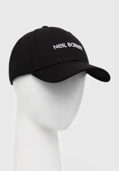 Neil Barett sapca LOGO CAP culoarea negru, cu imprimeu, PBCP320C.C9503.524 imagine