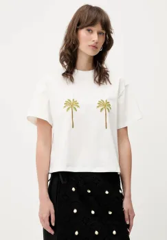 Never Fully Dressed tricou culoarea alb, NFDTO1726 imagine